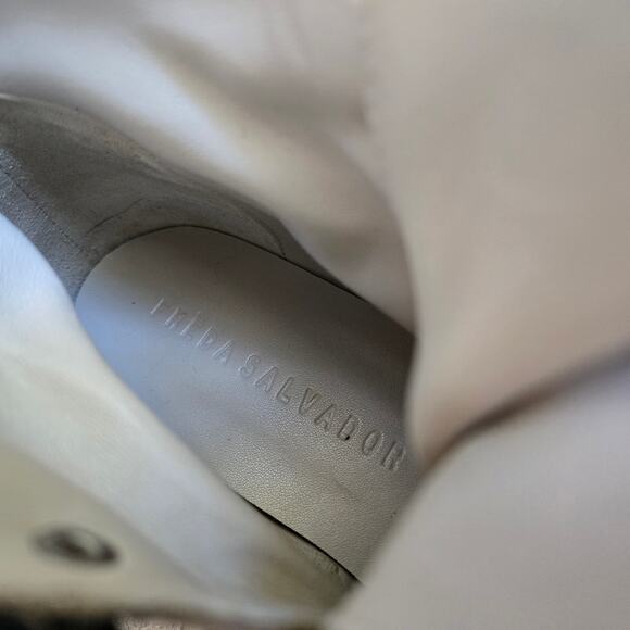 Freda Salvador NEW Claudia Leather Lace Up Combat Platform Lug Boots Women Sz 7 - Picture 12 of 12